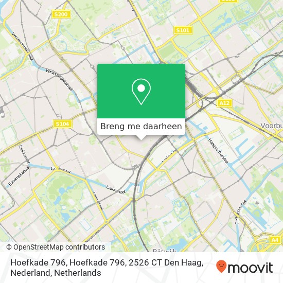 Hoefkade 796, Hoefkade 796, 2526 CT Den Haag, Nederland kaart