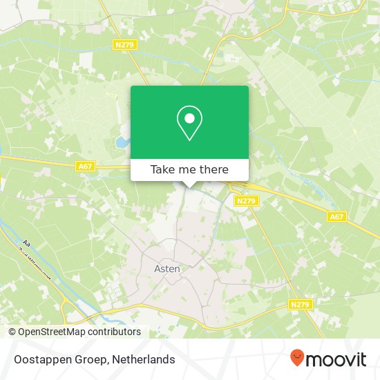 Oostappen Groep, Oostappen Groep, Linieijzer 11, 5721 VB Asten, Nederland kaart