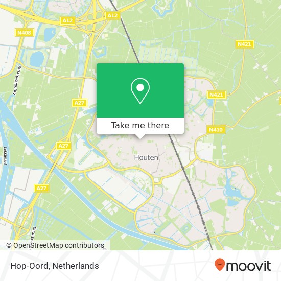 Hop-Oord, Hop-Oord, 3991 XA Houten, Nederland kaart