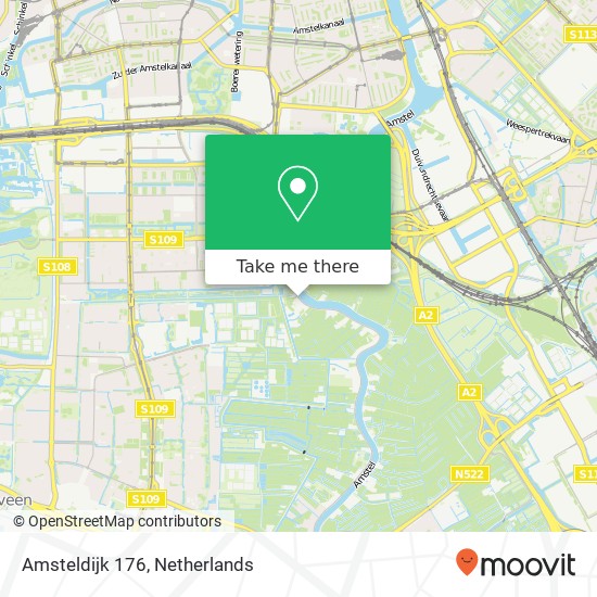 Amsteldijk 176, Amsteldijk 176, 1083 AB Amsterdam, Nederland kaart