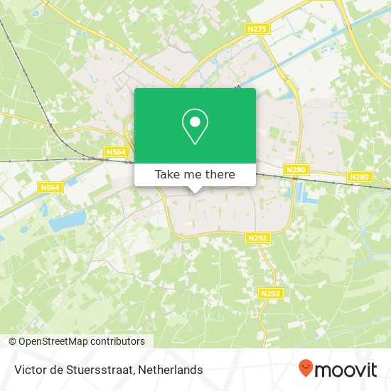 Victor de Stuersstraat, 6006 Weert kaart