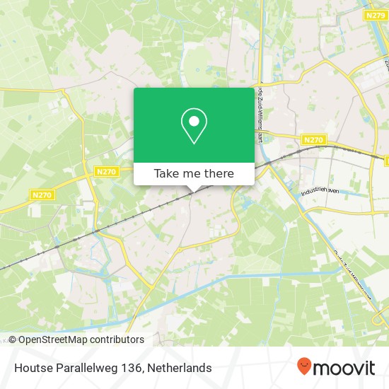 Houtse Parallelweg 136, Houtse Parallelweg 136, 5706 AG Helmond, Nederland kaart