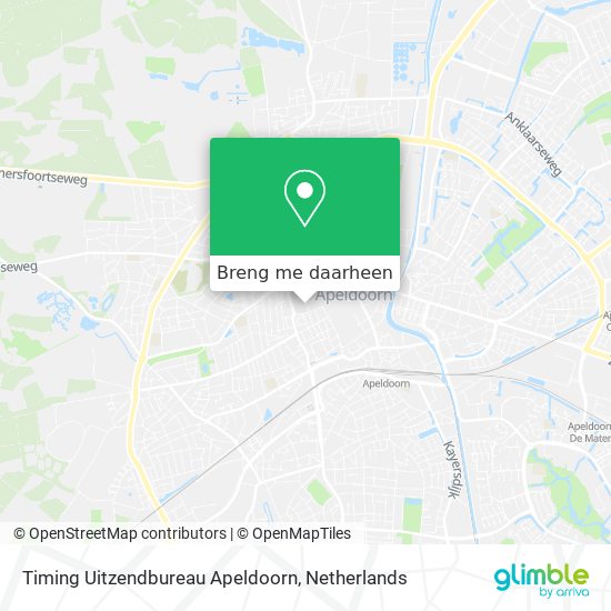 Timing Uitzendbureau Apeldoorn kaart