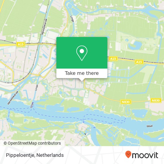 Pippeloentje, Pippeloentje, 4207 WK Gorinchem, Nederland kaart