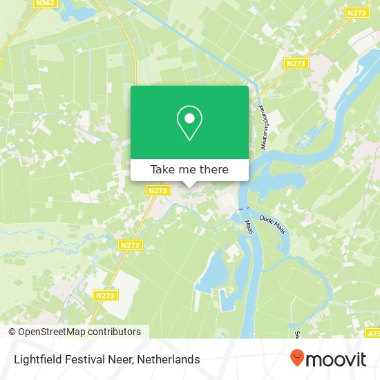 Lightfield Festival Neer, Aan de Sniemeulen 10 6086 NW Neer kaart