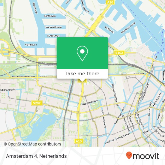 Amsterdam 4, 1061 Amsterdam kaart