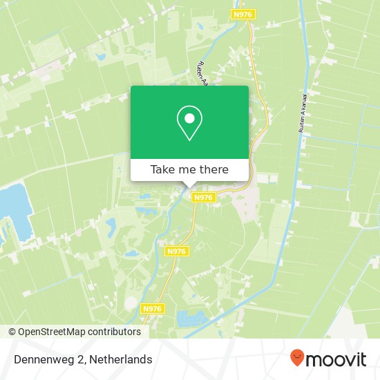 Dennenweg 2, 9551 VJ Sellingen kaart