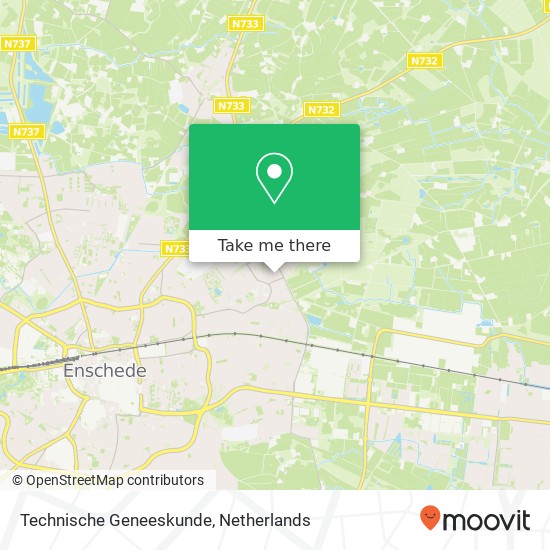 Technische Geneeskunde, Sniedershorst kaart