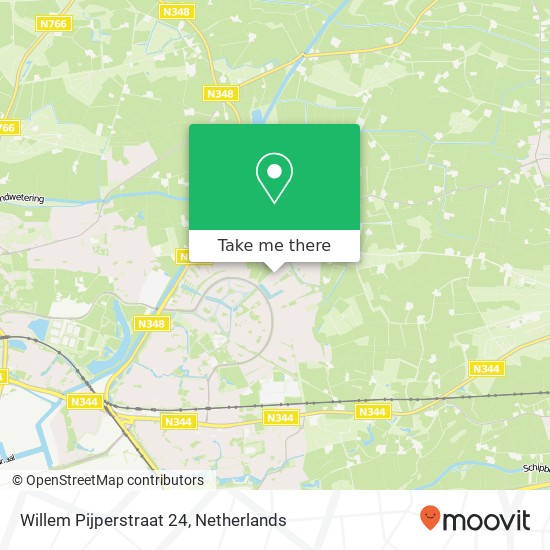 Willem Pijperstraat 24, 7425 HS Deventer kaart