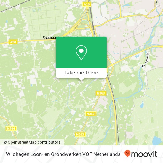 Wildhagen Loon- en Grondwerken VOF, Rithsestraat 177 kaart