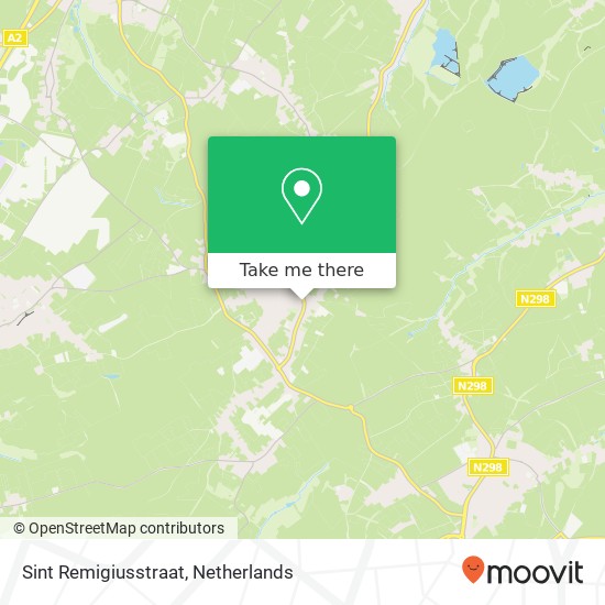 Sint Remigiusstraat, 6333 CV Schimmert kaart