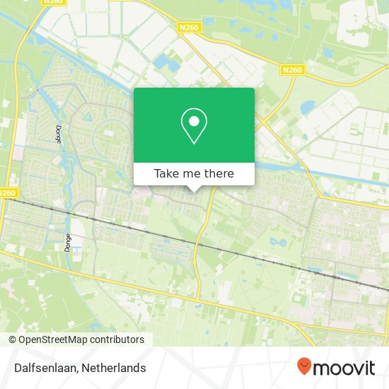 Dalfsenlaan, Dalfsenlaan, 5043 HR Tilburg, Nederland kaart