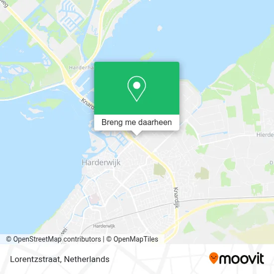 Lorentzstraat kaart