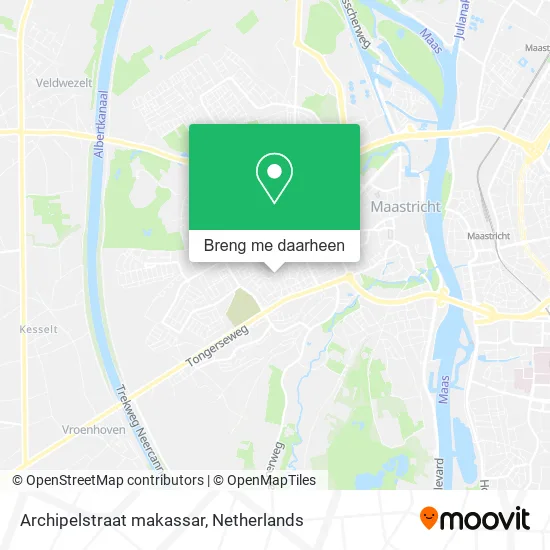 Archipelstraat makassar kaart