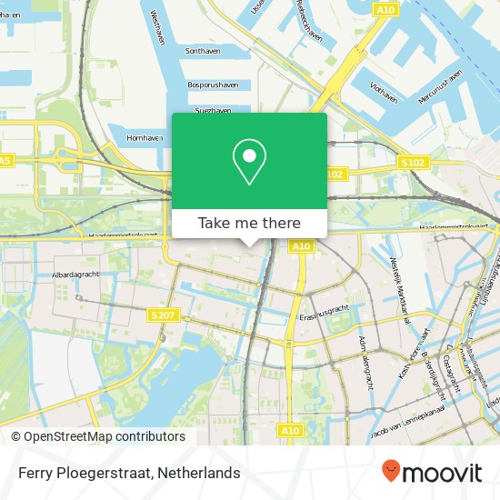 Ferry Ploegerstraat, 1063 CG Amsterdam kaart