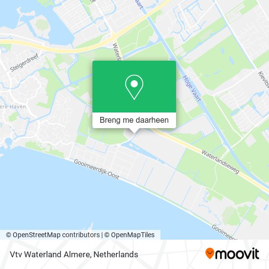 Vtv Waterland Almere kaart