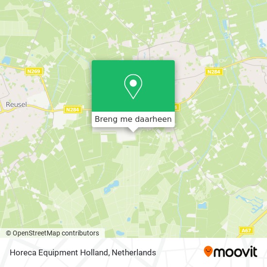 Horeca Equipment Holland kaart