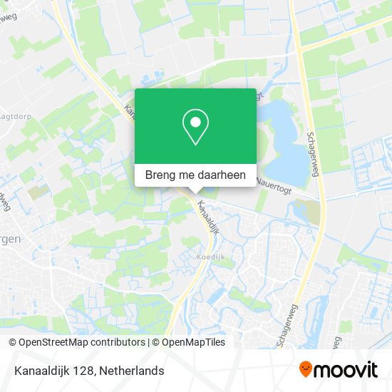 Kanaaldijk 128 kaart