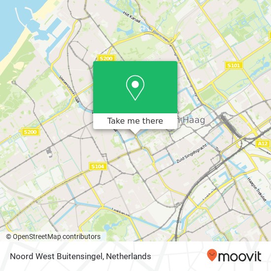 Noord West Buitensingel, 2518 RH Den Haag kaart