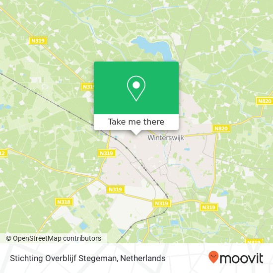 Stichting Overblijf Stegeman, Pronsweg 5 kaart