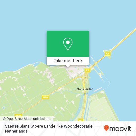 Saense Sjans Stoere Landelijke Woondecoratie, Noord Gesterweg 22A kaart