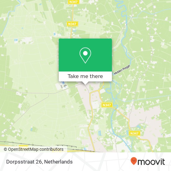 Dorpsstraat 26, Dorpsstraat 26, 7447 CS Hellendoorn, Nederland kaart