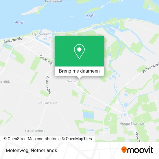 Molenweg kaart