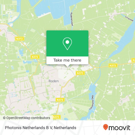 Photonis Netherlands B V, Dwazziewegen 2 kaart