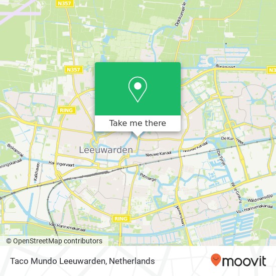 Taco Mundo Leeuwarden, Tuinen 43 kaart