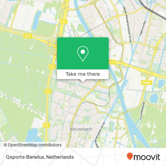 Qsports-Benelux, Thorbeckepark 169 kaart