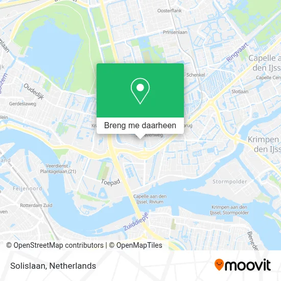 Solislaan kaart
