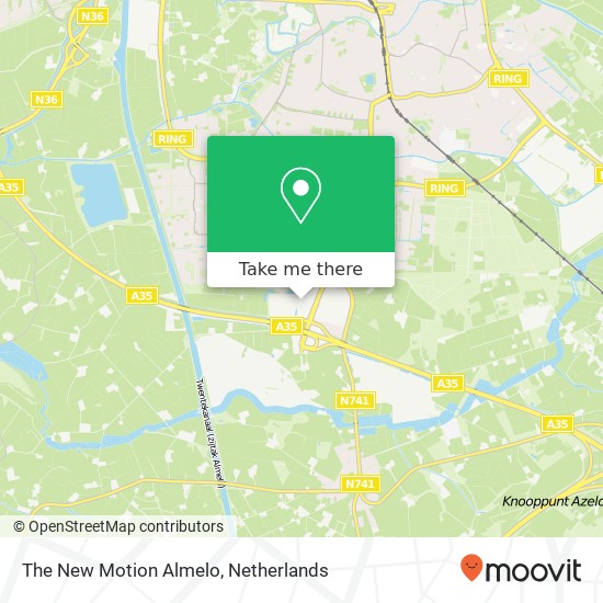The New Motion Almelo kaart