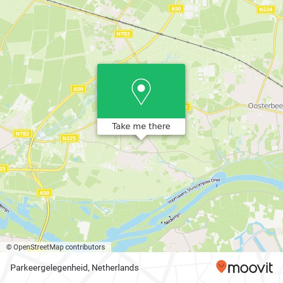 Parkeergelegenheid, Nederland kaart