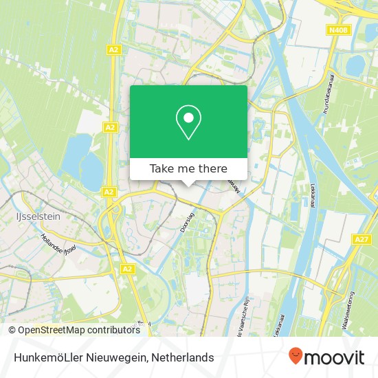 HunkemöLler Nieuwegein, Passage 5 kaart