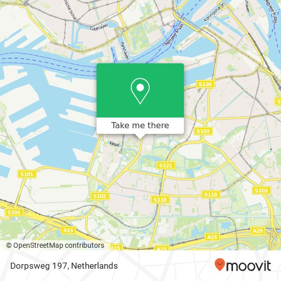 Dorpsweg 197, 3082 LM Rotterdam kaart