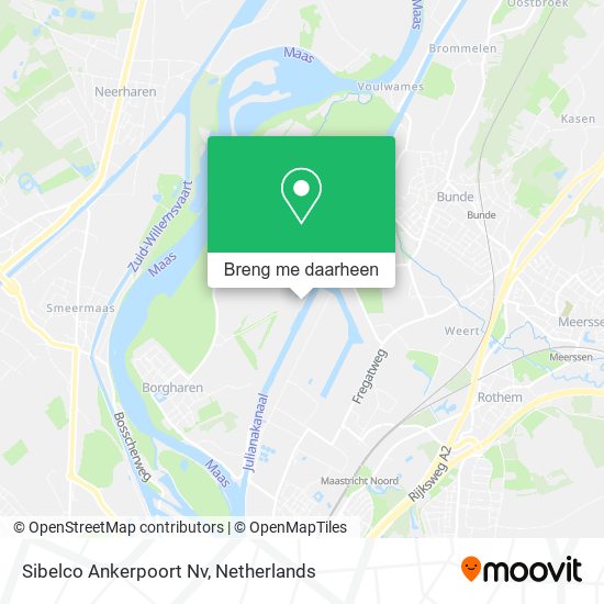 Sibelco Ankerpoort Nv kaart