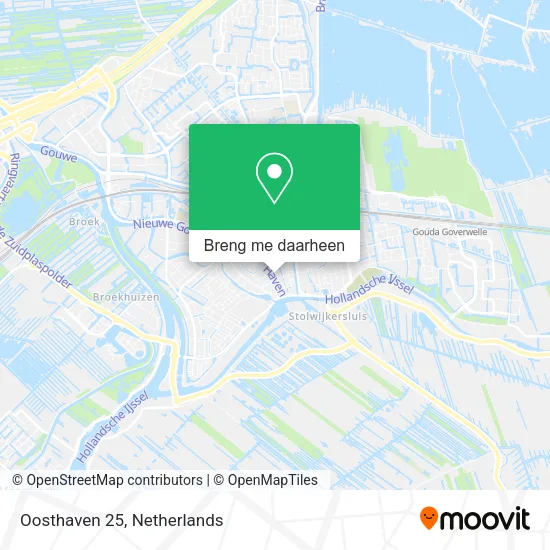 Oosthaven 25 kaart
