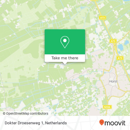 Dokter Droesenweg 1, 5964 NC Meterik kaart