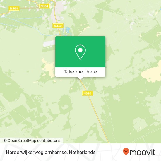 Harderwijkerweg arnhemse, 6731 Otterlo kaart