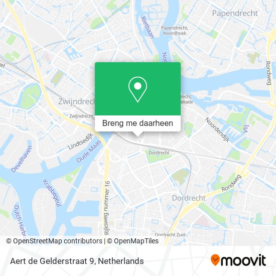 Aert de Gelderstraat 9 kaart