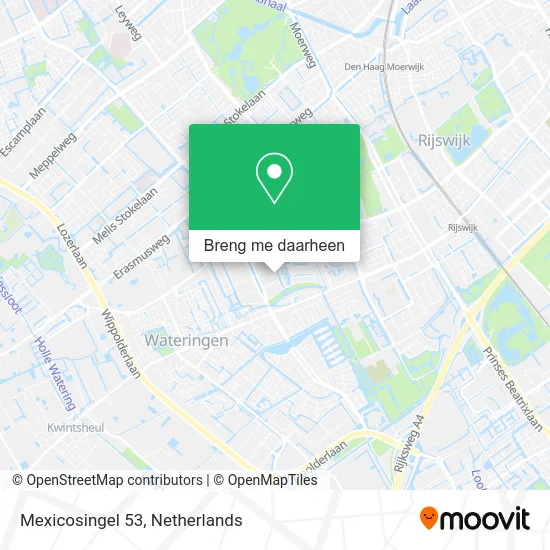 Mexicosingel 53 kaart