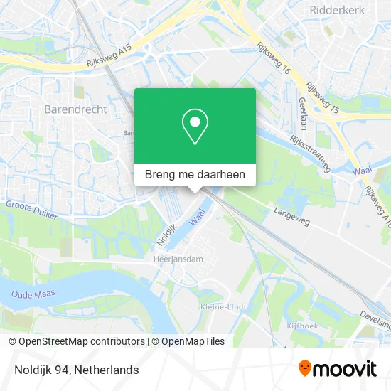 Noldijk 94 kaart