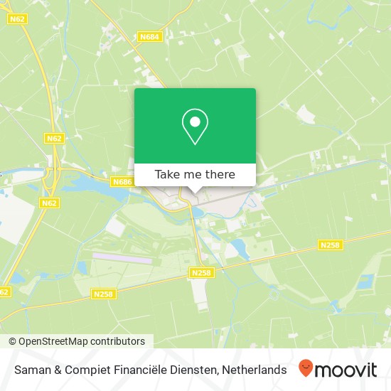 Saman & Compiet Financiële Diensten, Nassaustraat 63 kaart
