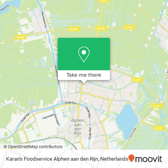 Karan's Foodservice Alphen aan den Rijn, Concertweg 9A kaart