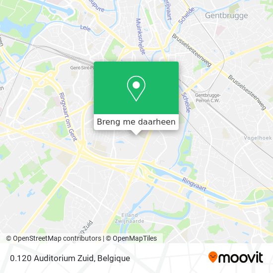 0.120 Auditorium Zuid kaart