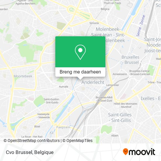 Cvo Brussel kaart