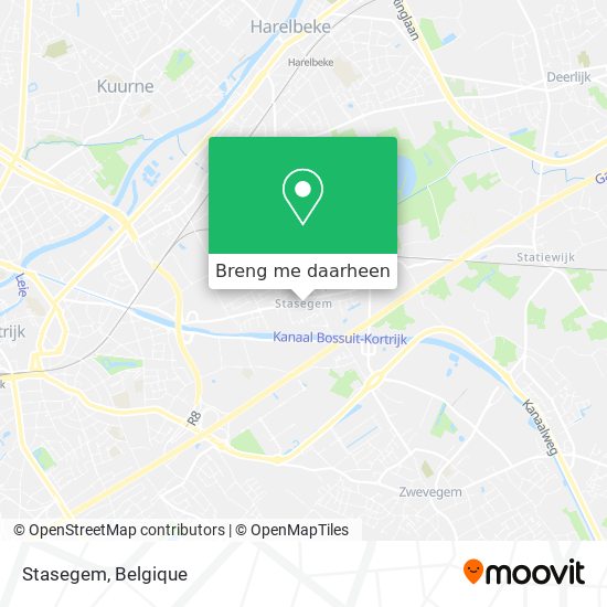 Stasegem kaart