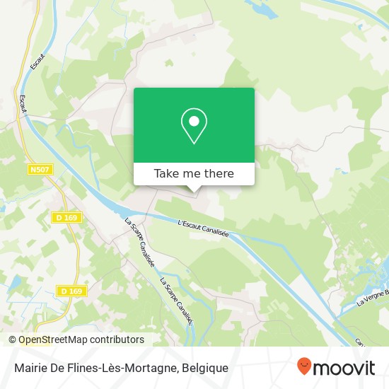 Mairie De Flines-Lès-Mortagne kaart