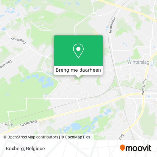 Boxberg kaart