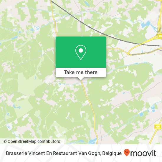 Brasserie Vincent En Restaurant Van Gogh kaart